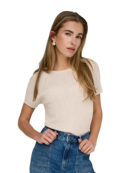 Jacqueline De Yong Damen T-Shirt Golden | online kaufen