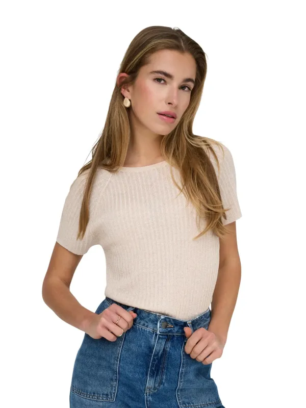 Jacqueline De Yong Damen T-Shirt Golden | online kaufen