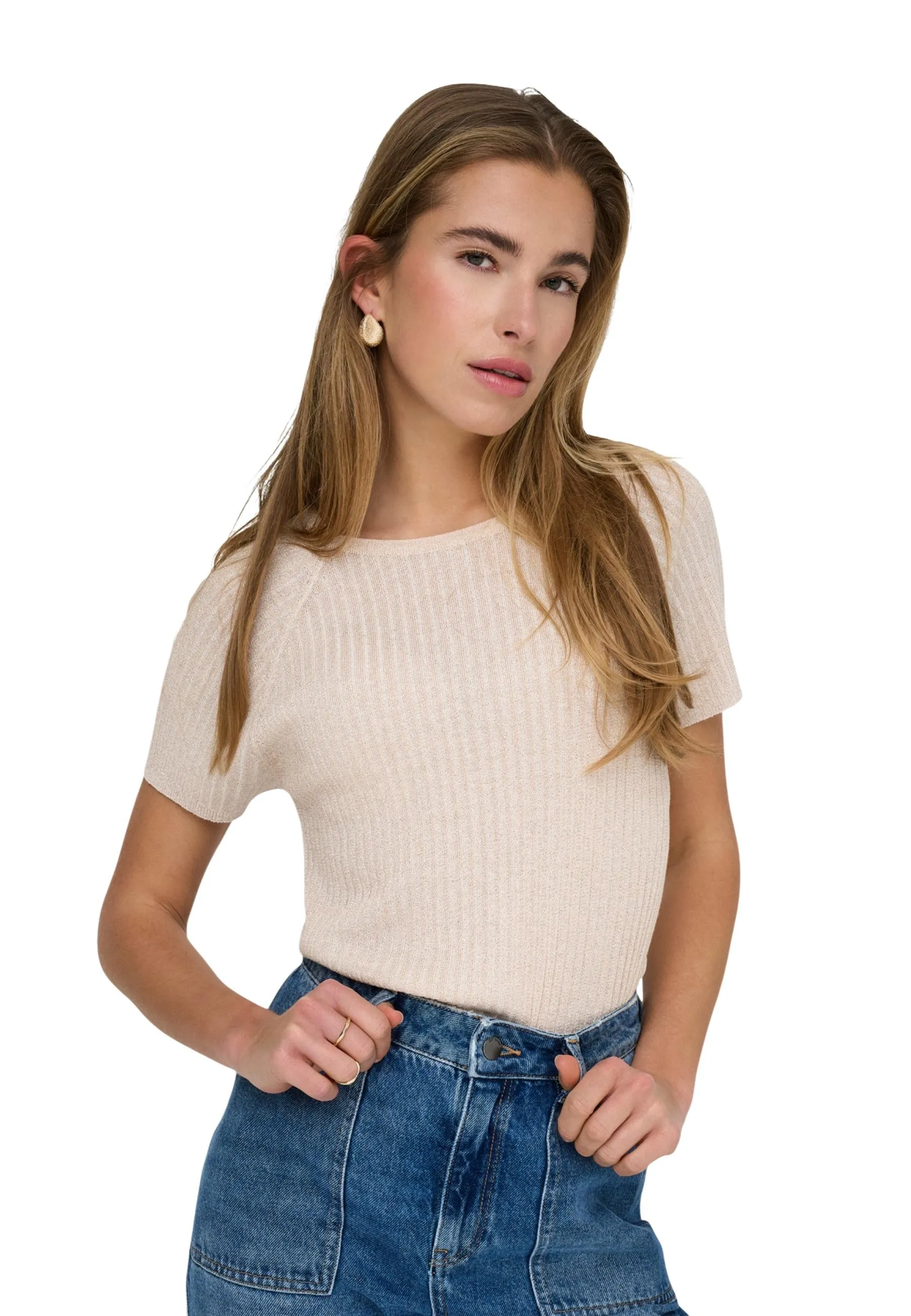 Damen T-Shirt Golden 517446