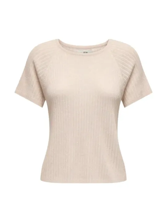 Jacqueline De Yong Damen T-Shirt Golden | online kaufen