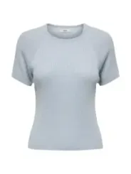 Jacqueline De Yong Damen T-Shirt Azurblau | online kaufen