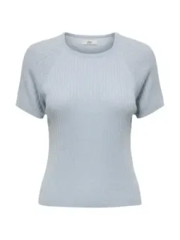 Jacqueline De Yong Damen T-Shirt Azurblau | online kaufen