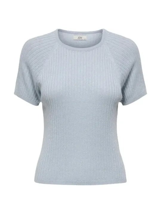 Jacqueline De Yong Damen T-Shirt Azurblau | online kaufen