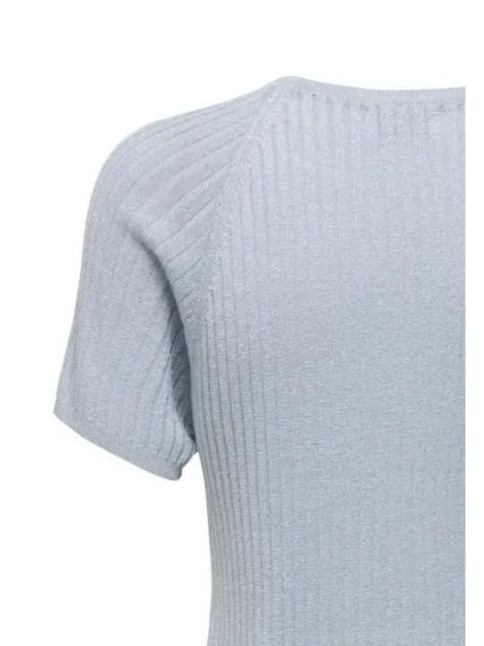 Jacqueline De Yong Damen T-Shirt Azurblau | online kaufen