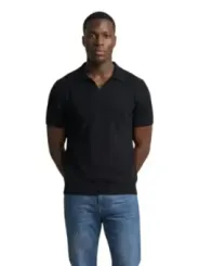 Yos Herren Polo Schwarz | online kaufen