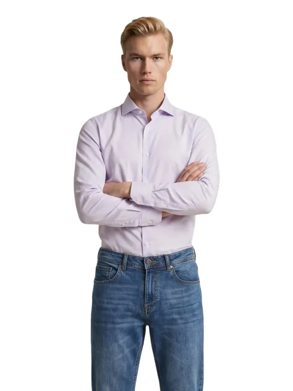 Yos Herren Hemd Lila | online kaufen