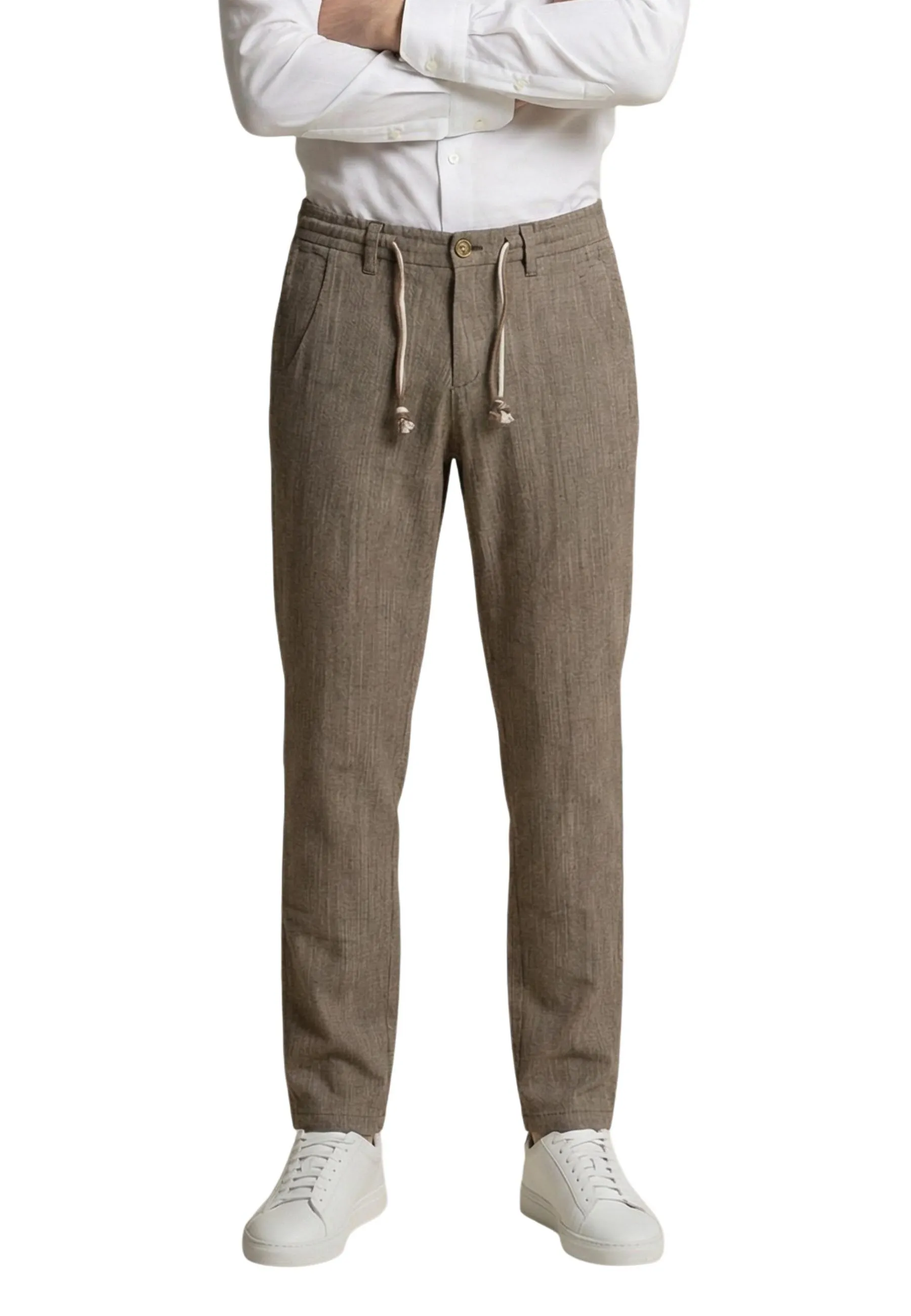 Yos Herren Hose Braun 517045