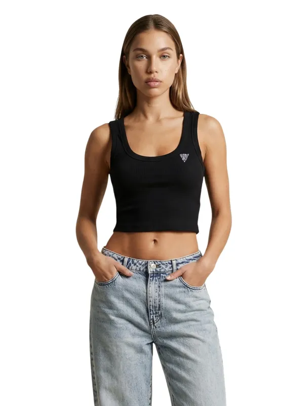 Guess Active Damen Top Schwarz | online kaufen
