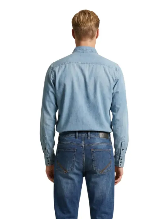 Replay Herren Hemd Azurblau | online kaufen