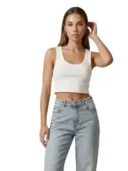 Guess Active Damen Top Weiß | online kaufen