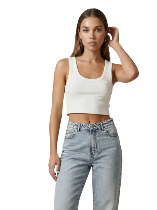 Guess Active Damen Top Weiß | online kaufen