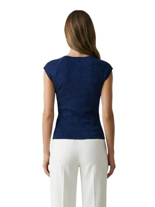 Morgan De Toi Damen Top Blau | online kaufen