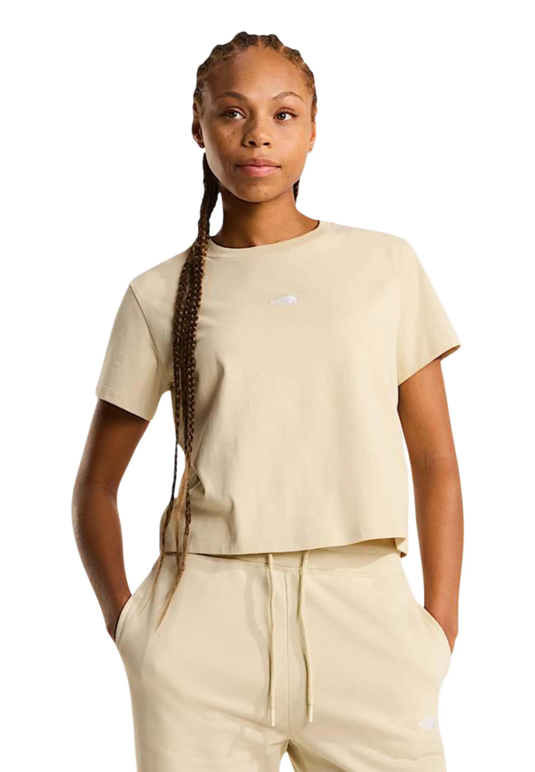 Damen T-Shirt Beige 517611