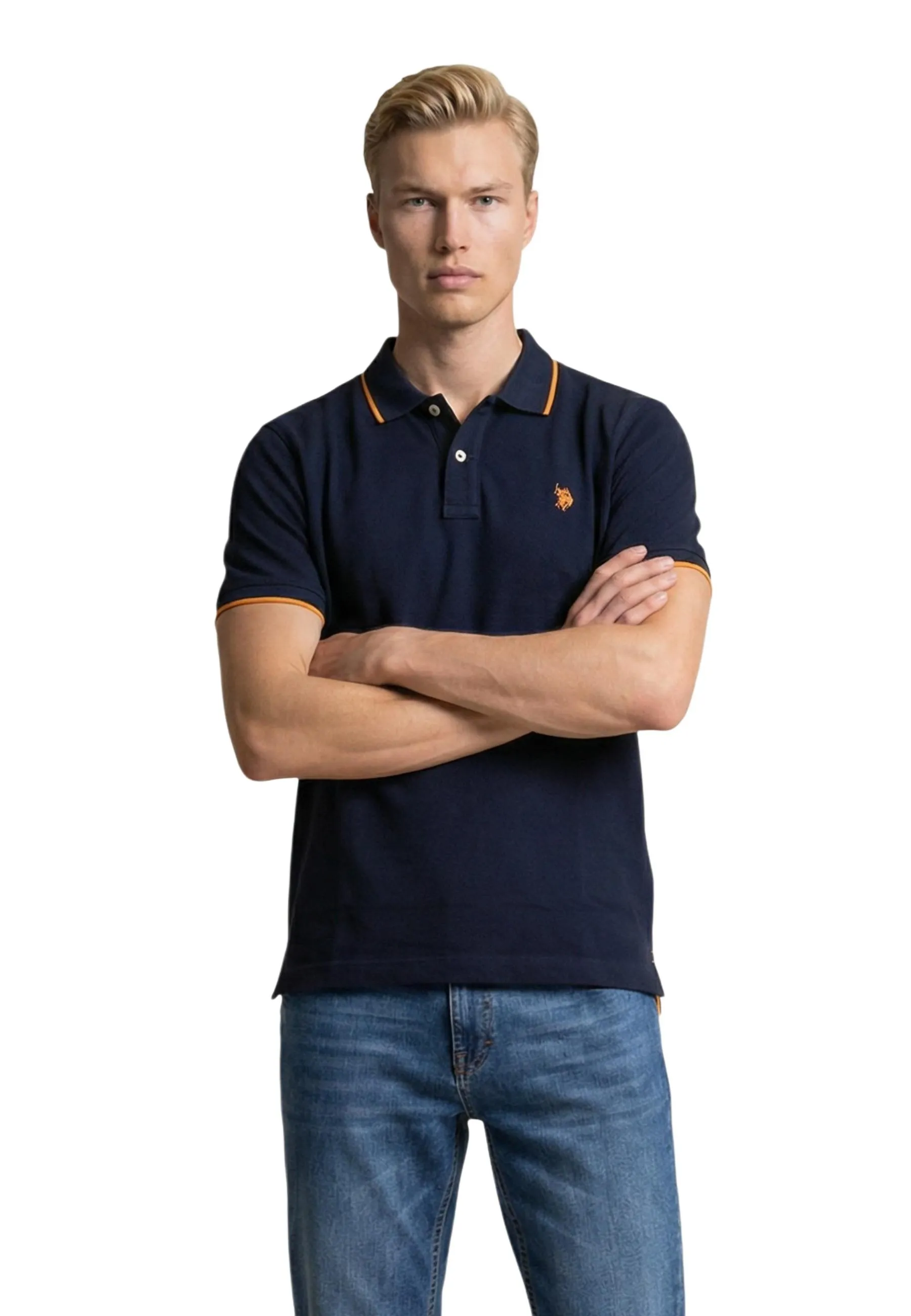 Herren Polo Blau 517198
