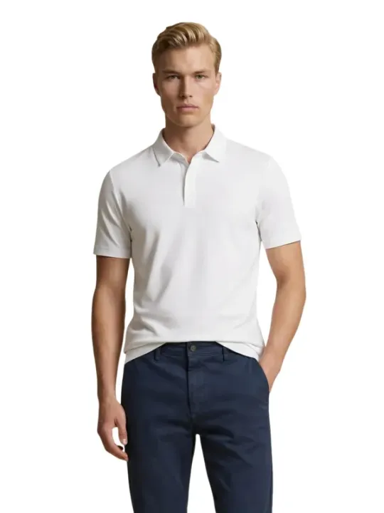 Yos Herren Polo Weiß | online kaufen