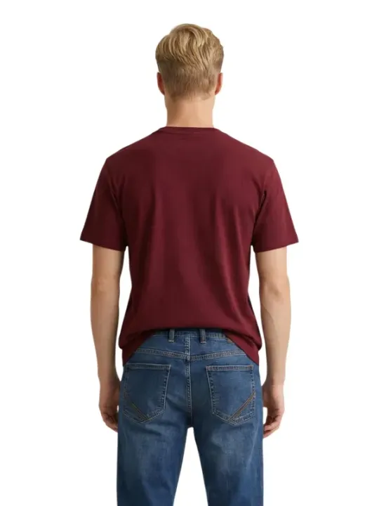 U.s. Polo Assn. Herren T-Shirt Bordeaux | online kaufen