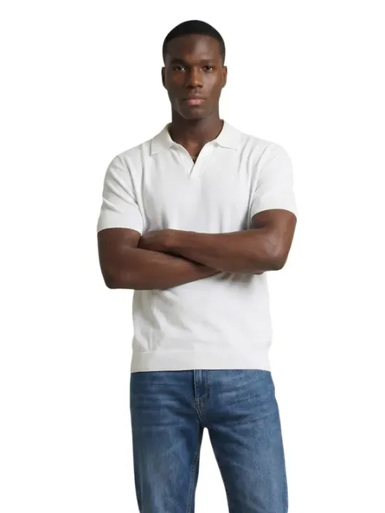 Yos Herren Polo Weiß | online kaufen