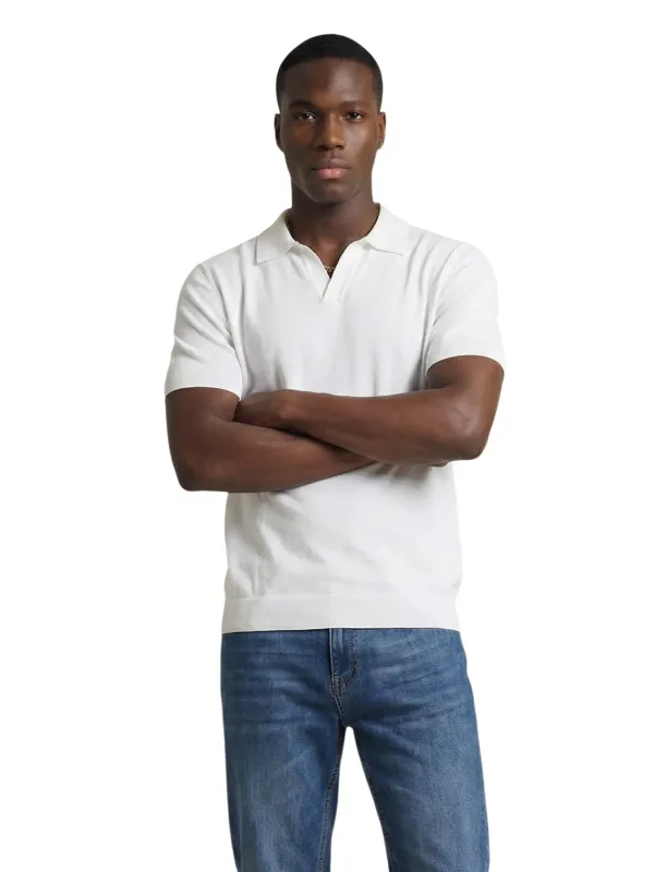 Yos Herren Polo Weiß | online kaufen