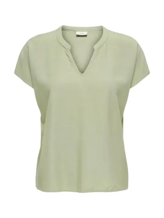 Jacqueline De Yong Damen Bluse Grün | online kaufen