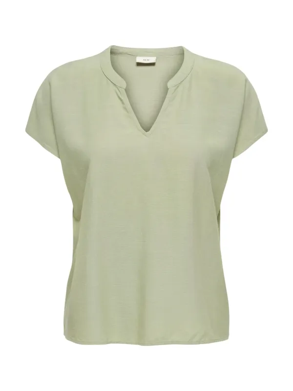 Jacqueline De Yong Damen Bluse Grün | online kaufen