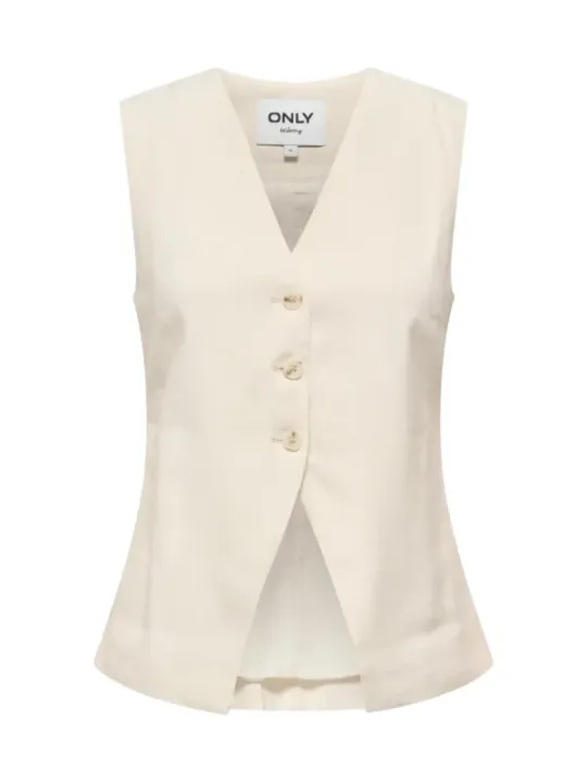 Only Damen Weste Beige | online kaufen