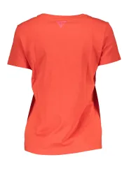 GUESS Damen T-Shirt Rot XS leihen bei Flex-Fashion
