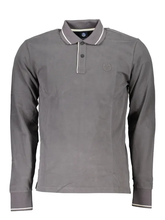North Sails Herren Poloshirt Grau XL leihen - Flex-Fashion