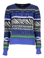Desigual Damen Pullover Blau mieten | Flex-Fashion Verleih