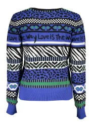 Desigual Damen Pullover Blau mieten | Flex-Fashion Verleih