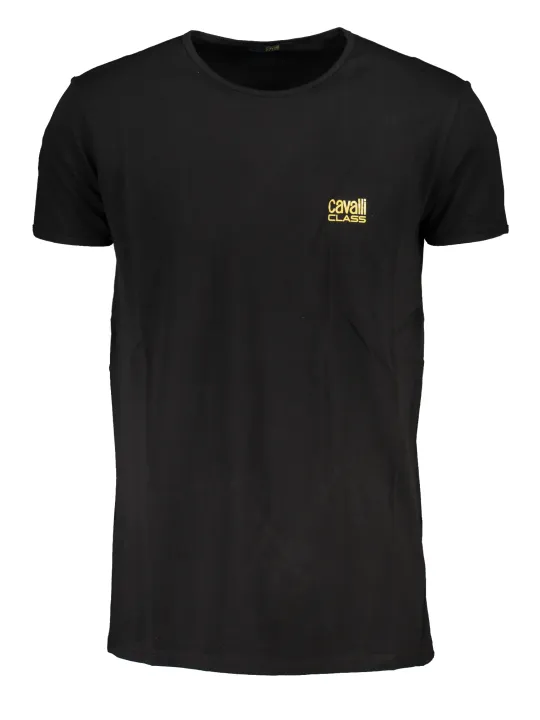 Cavalli Class Herren T-Shirt Schwarz mieten - Flex-Fashion