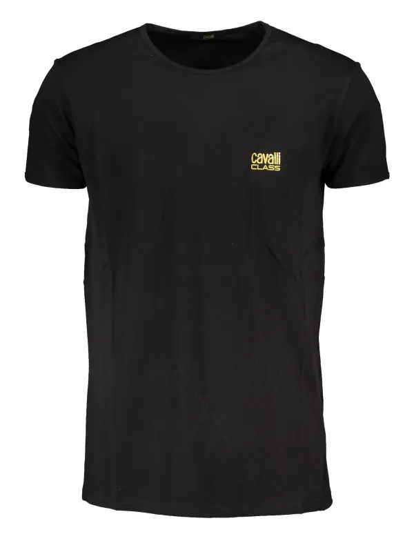 Cavalli Class Herren T-Shirt Schwarz mieten - Flex-Fashion