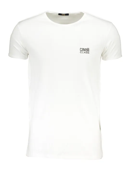 Cavalli Class Herren T-Shirt Weiß mieten | Flex-Fashion