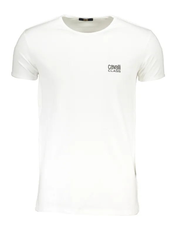 Cavalli Class Herren T-Shirt Weiß mieten | Flex-Fashion