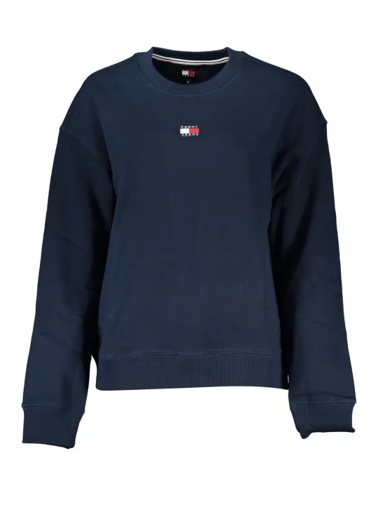 Tommy Hilfiger Damen Sweatshirt Blau mieten - Flex-Fashion