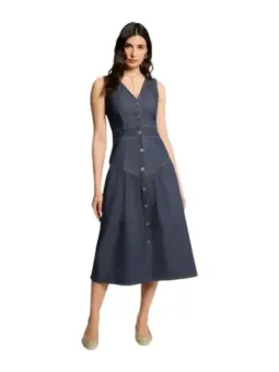 Morgan De Toi Damen Kleid Blau | online kaufen