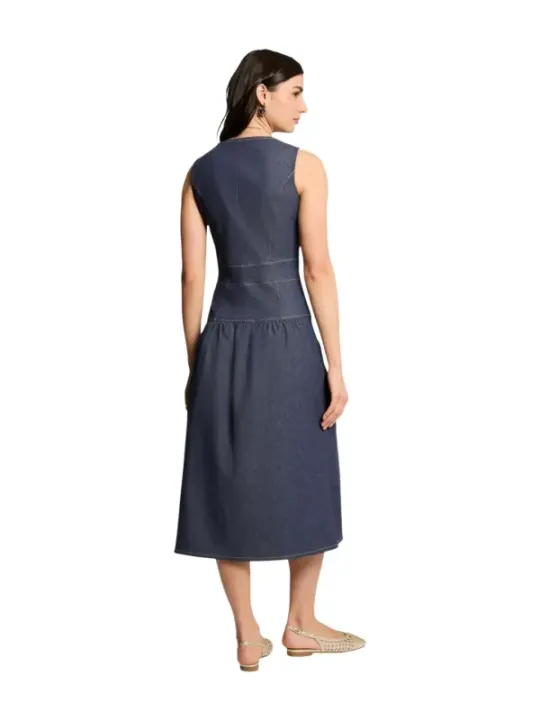 Morgan De Toi Damen Kleid Blau | online kaufen