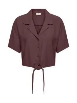 Jacqueline De Yong Damen Hemd Violett | online kaufen