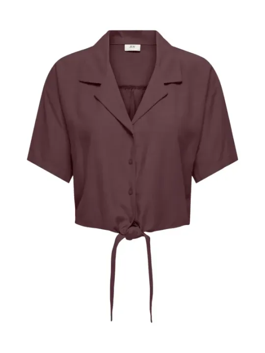 Jacqueline De Yong Damen Hemd Violett | online kaufen