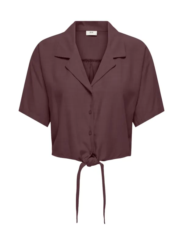 Jacqueline De Yong Damen Hemd Violett | online kaufen