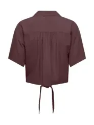 Jacqueline De Yong Damen Hemd Violett | online kaufen