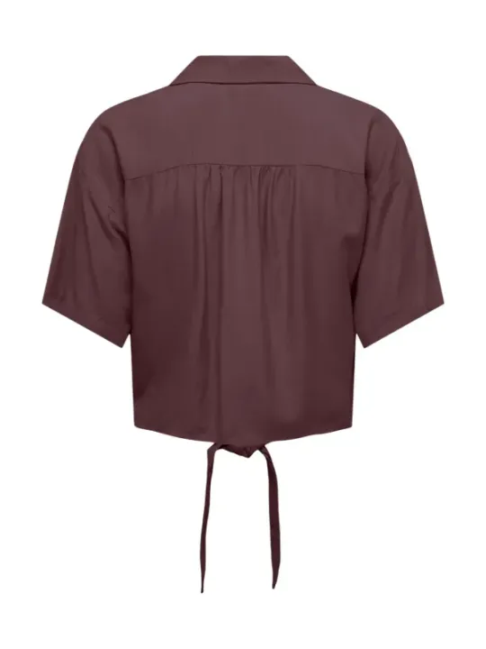 Jacqueline De Yong Damen Hemd Violett | online kaufen