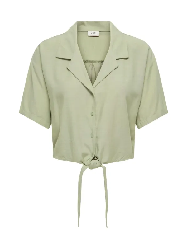 Jacqueline De Yong Damen Hemd Grün | online kaufen