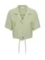 Jacqueline De Yong Damen Hemd Grün | online kaufen