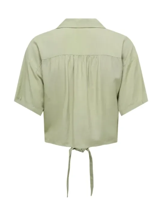 Jacqueline De Yong Damen Hemd Grün | online kaufen