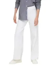 Jacqueline De Yong Damen Hose Weiß | online kaufen