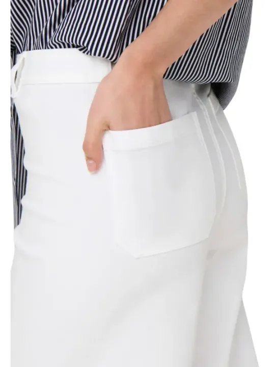 Jacqueline De Yong Damen Hose Weiß | online kaufen