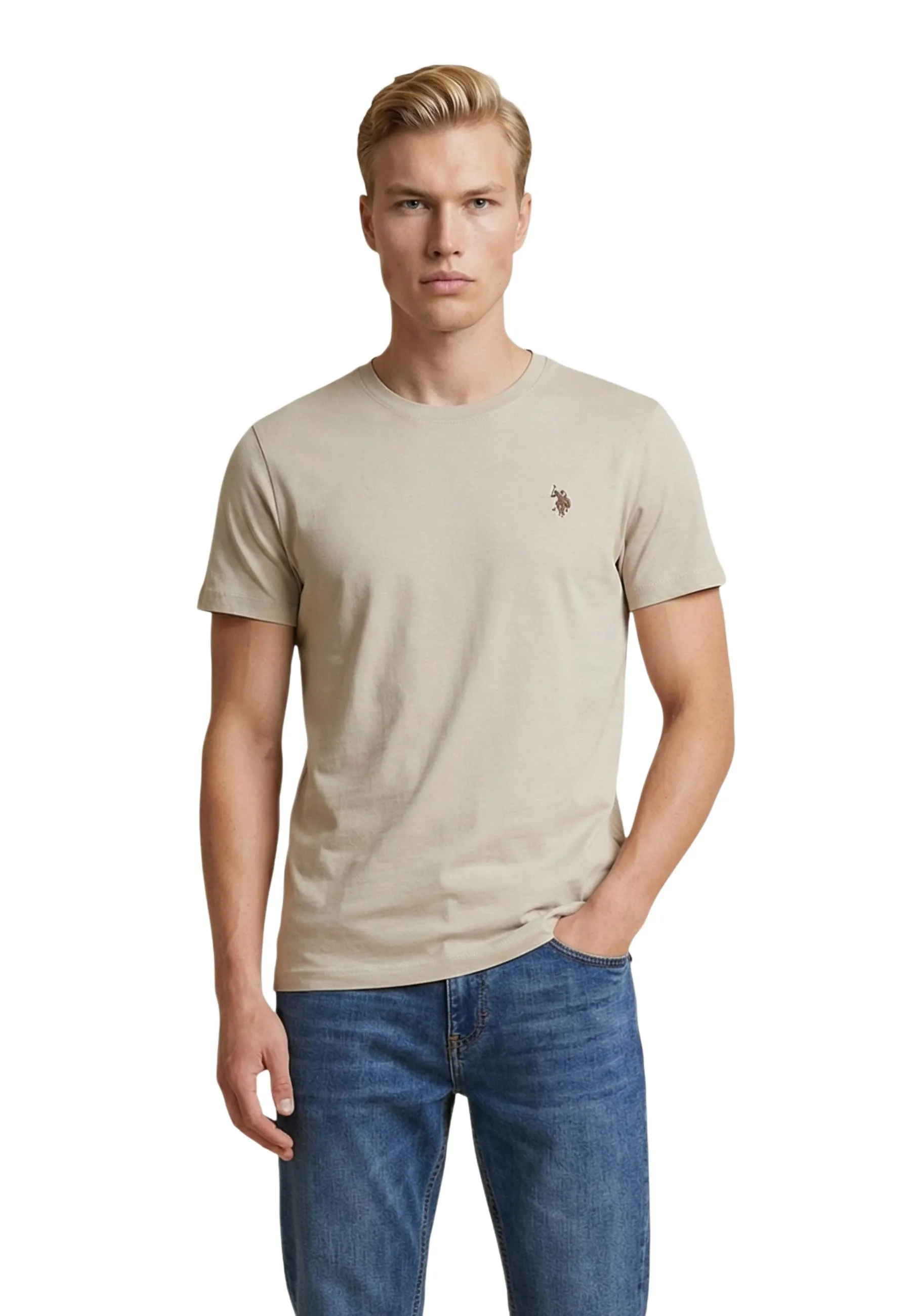 Herren T-Shirt Beige 517196