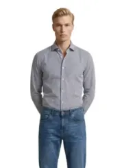 Yos Herren Hemd Blau | online kaufen