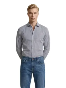 Yos Herren Hemd Blau | online kaufen