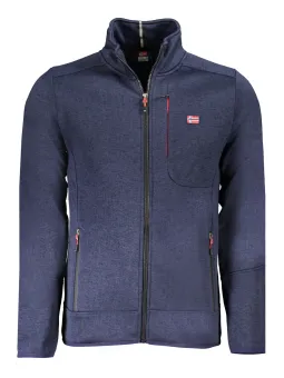 Herren Langarm-Sweatshirt Blau mieten - Flex-Fashion Verleih